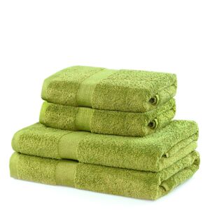 Sada světle zelených ručníků DecoKing Niki