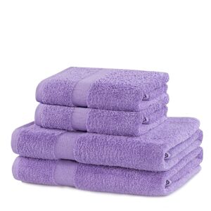 Sada světle fialových ručníků DecoKing Niki